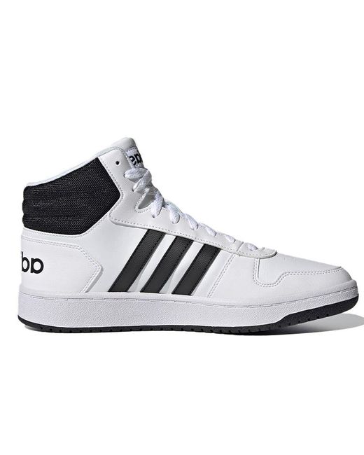 Adidas Neo Adidas Hoops 2.0 Mid 'white Black' in Blue for Men | Lyst