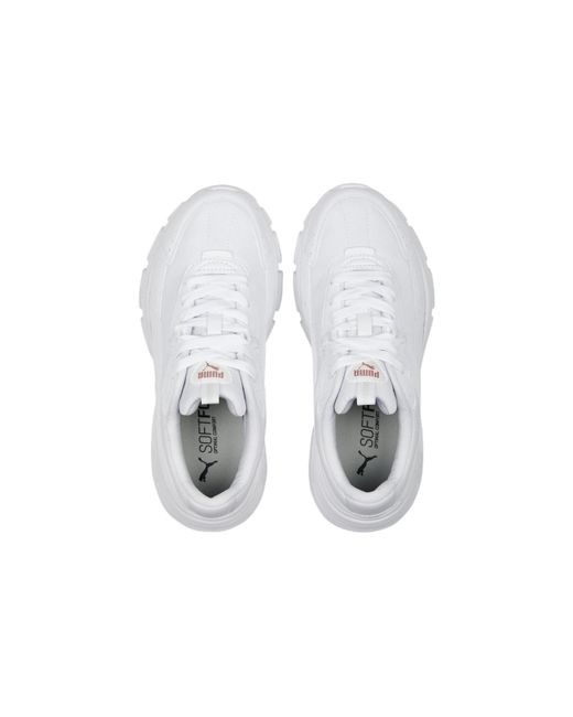 PUMA White (Wmns) Cassia Via