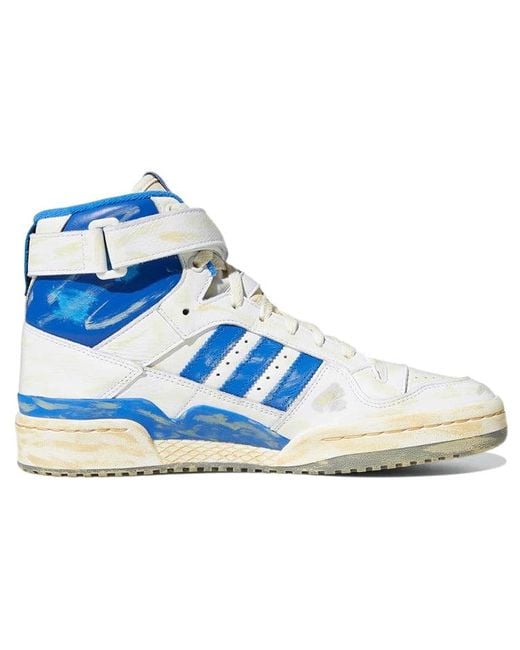 Adidas Blue Forum 84 High 'Worn'