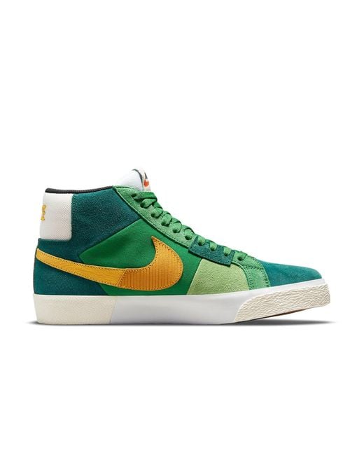 Nike Green Zoom Blazer Mid Premium Sb 'Mosaic Pack for men