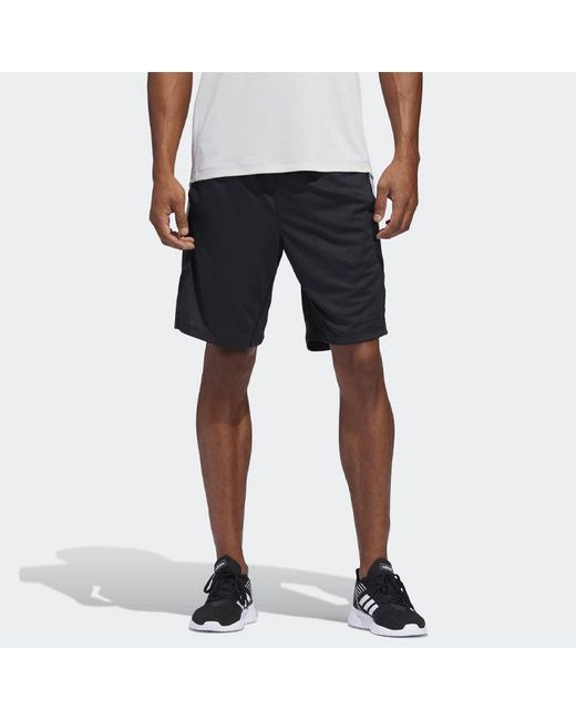 Adidas Black Training Sports Woven Shorts for men