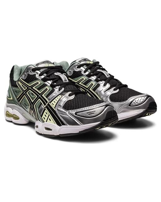 Asics Brown Gel-Nimbus 9 Sportstyle Shoes Pure' for men