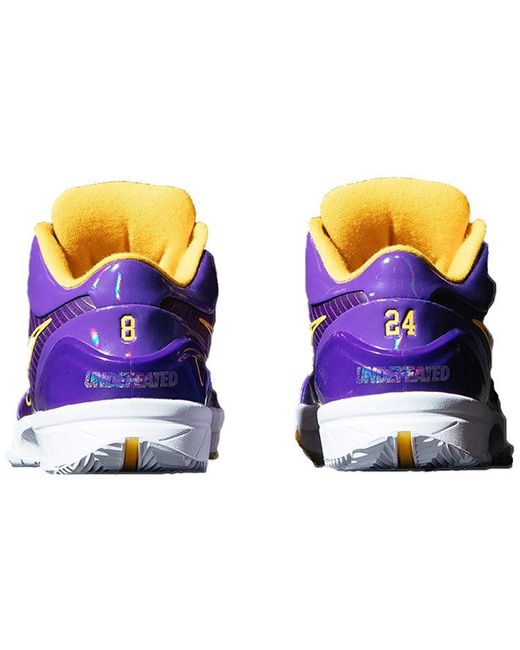 Nike X Undefeated Kobe 4 Protro 'Court' in Purple for Men | Lyst UK