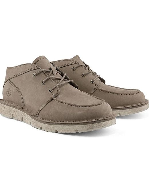 Timberland Brown Westmore Moc Toe Chukka Boot Full Grain' for men