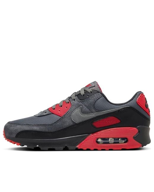 Nike Red Air Max 90 'Smoke Fire' for men