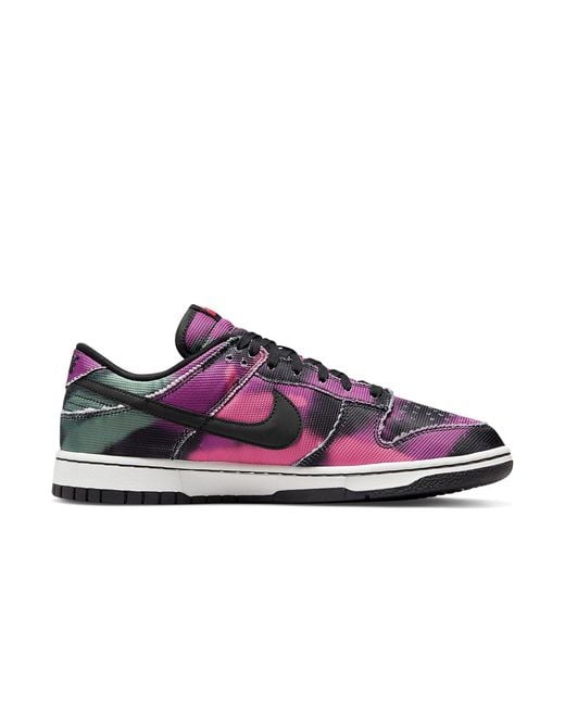 Nike Purple Dunk Low Premium 'Graffiti' for men