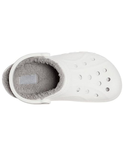 CROCSTM White Baya Lined Clog for men