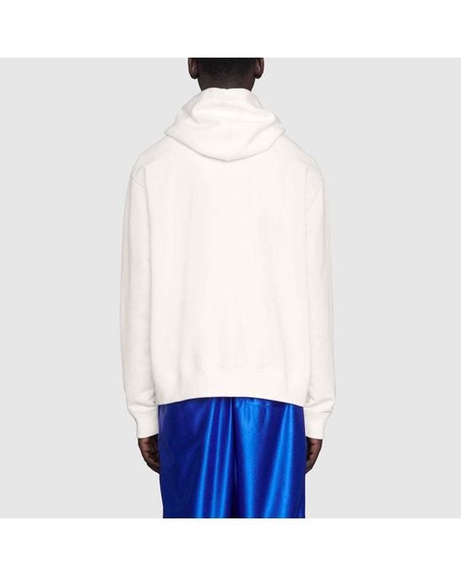 Gucci White X Freya Hartas Crossover Fw21 Animal Printing Drawstring for men