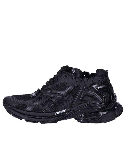 Balenciaga Blue Runner Sneakers 'Matte Mesh And Nylon' for men
