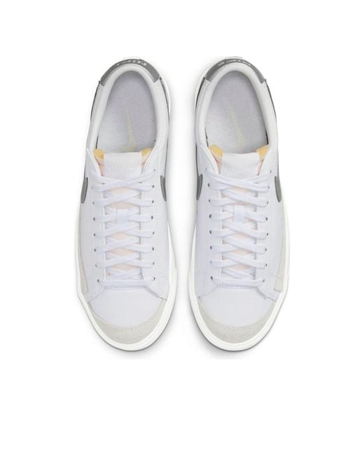 Nike White (Wmns) Blazer Low '77 Metallic'