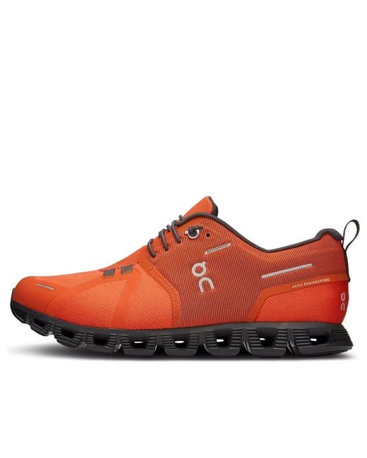 On Shoes Red (Wmns) Cloud Waterproof 'Flame Eclipse'