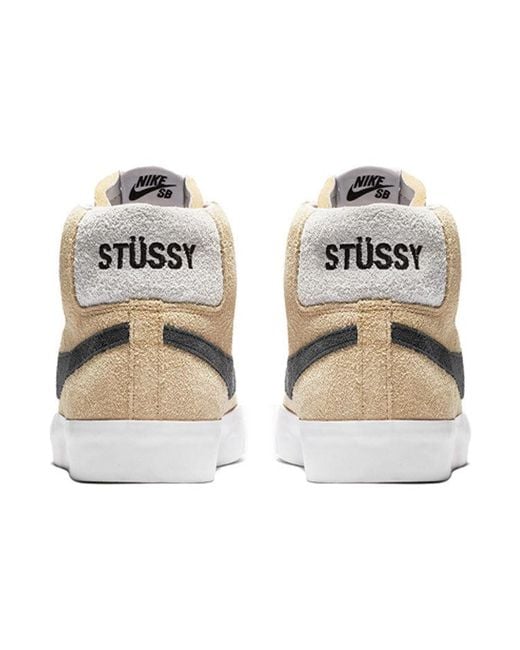 Nike X Stussy Sb Blazer Mid 'Midwest' in Brown for Men | Lyst UK