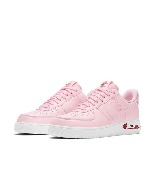 Nike Pink Air Force 1 '07 Lx Shoes for men