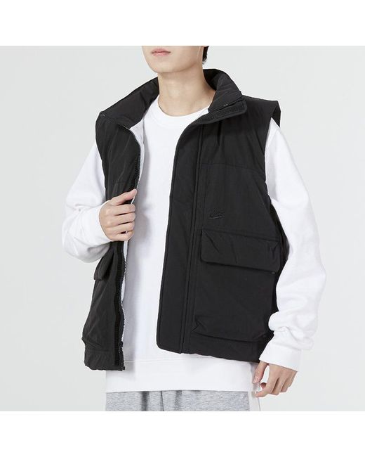 Nike Black Sportswear Therma-Fit Tech Pack Insulated Vest for men