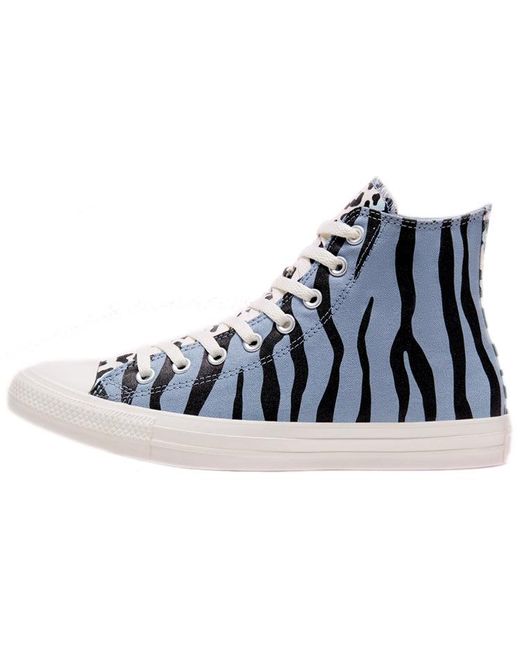 Converse Blue Chuck Taylor All Star High 'Twisted Archive Print for men
