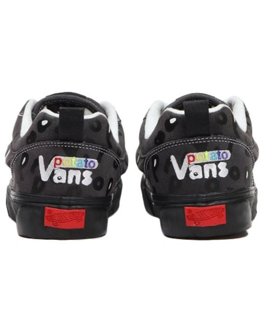 Vans Black Imran Potato X Knu-Skool Vr3 Lx 'Leopard for men