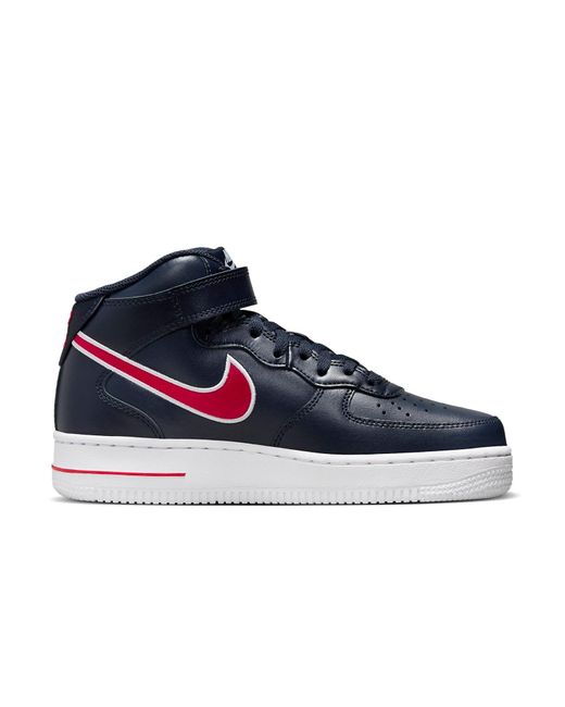Nike Blue (Wmns) Air Force 1 Mid 'Houston Comets Four-Peat'
