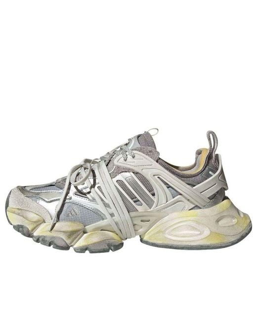 Adidas Gray Xlg Runner Deluxe Metallic' for men