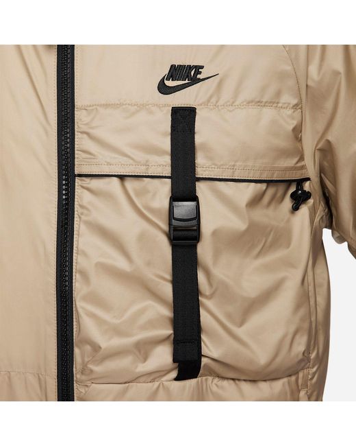 Nike Natural Sportswear Tech Woven N24 Packable Lined Jacket 'Khaki' for men