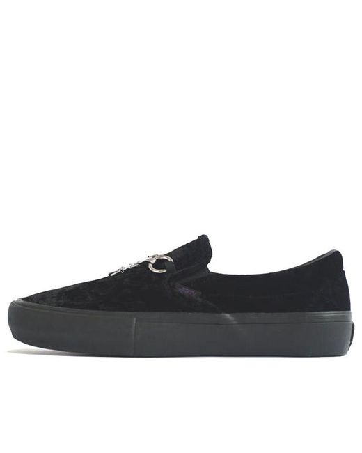 Vans Black Needles X Slip-On Velvet' for men