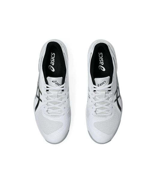 Asics White Solution Swift Ff 2 Sneakers Gunmetal' for men