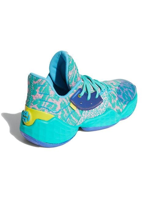 Adidas Blue Harden Volume 4 Gca 'Shock Mint' for men