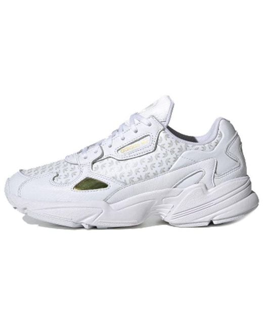 Adidas White (Wmns) Falcon Metallic'