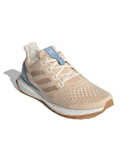 Adidas White Ultraboost Uncaged Lab Shoes 'Wonder Halo Blush' for men