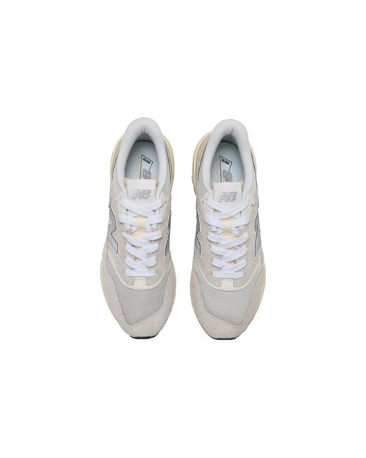 New Balance White 997 'Moonbeam' for men