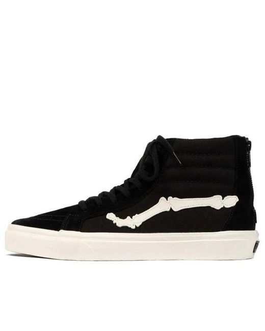 Vans Black Blends X Sk8-Hi Reissue Zip Lx Marshmallow' for men
