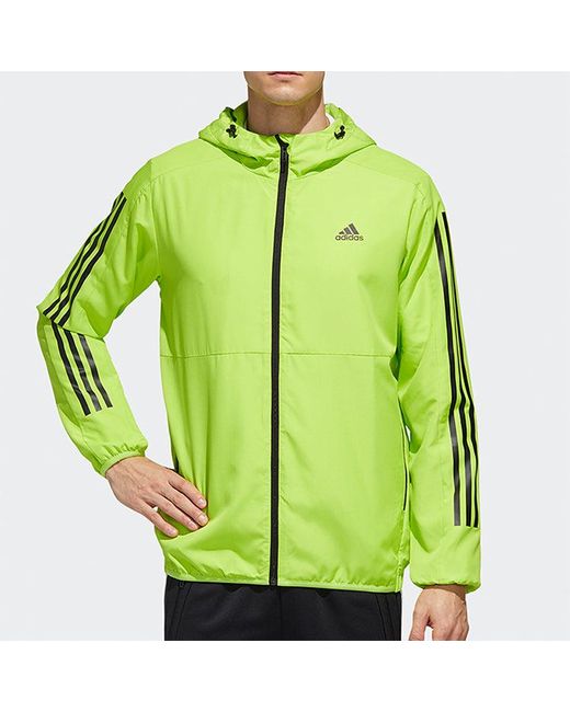 Adidas Green Casual Sports Jacket for men