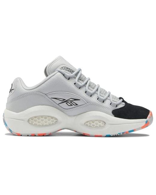 Reebok White Question Low 'Rec Center' for men