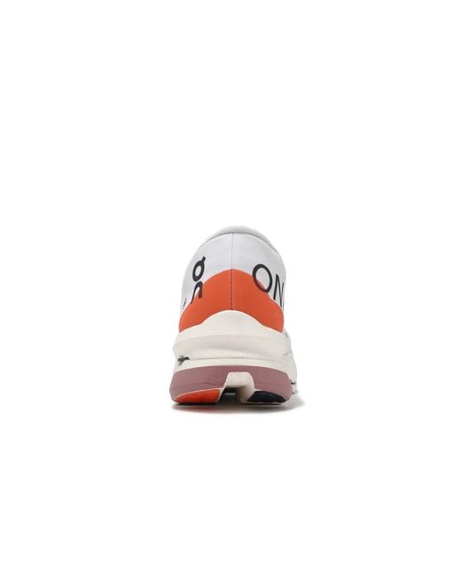 On Shoes White Cloudboom Echo 3 Flame' for men