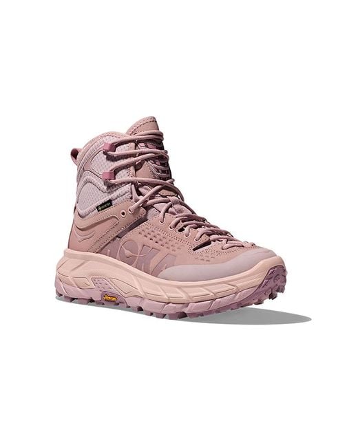 Hoka One One Purple Tor Ultra High Gore-Tex 'Pale Mauve' for men