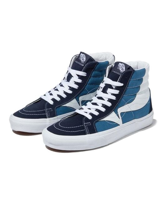 Vans Blue Sk8-Hi Reissue 'Warp