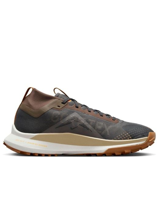 Nike Brown React Pegasus Trail 4 Gtx 'Anthracite Ale' for men