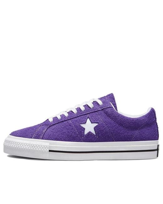 Converse Purple One Star Low 'Court' for men