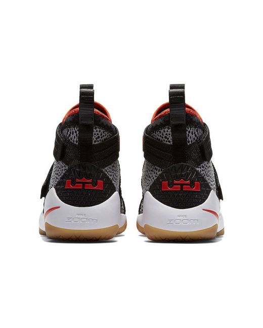 Nike Black Lebron Soldier 11 'Safari' for men