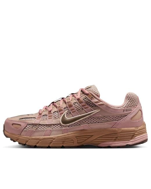Nike Brown (Wmns) P-6000 Se 'Fossil Stone Oxford'