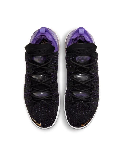 Nike Blue Lebron 18 'Lakers' for men