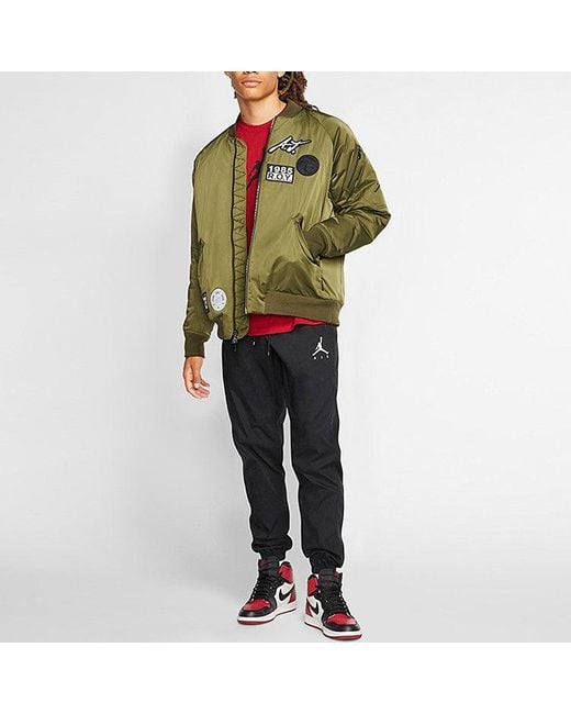 Nike Blue Jumpman Casual Woven Sports Pants for men