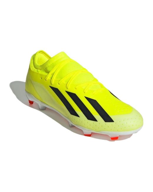 Adidas Yellow X Crazyfast League Fg 'Solar Energy Pack' for men