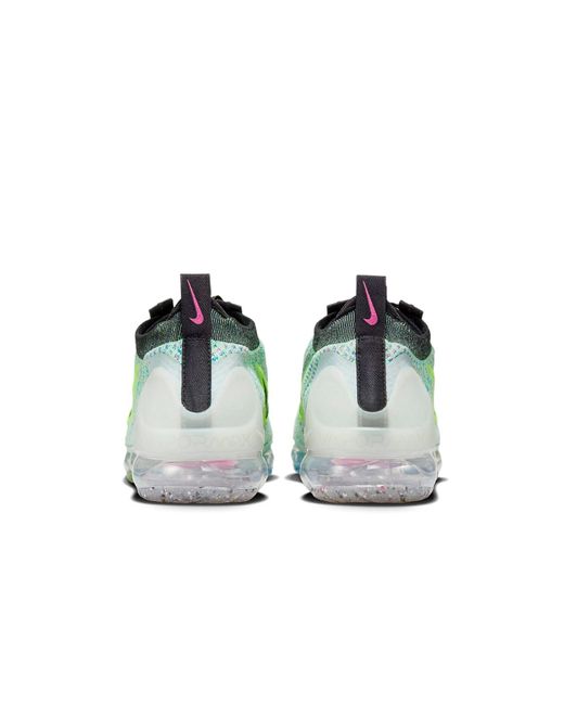 Nike Green Air Vapormax 2021 Flyknit Next Nature 'Volt Photo' for men