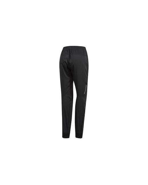 Adidas Black (Wmns) Running Casual Fitness Breathabletatting Long Pants