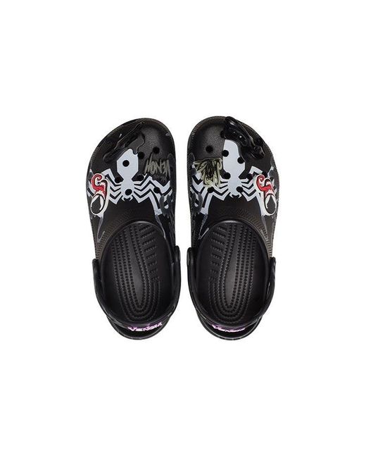 CROCSTM Black Classic X Marvel Clog 'Venom'