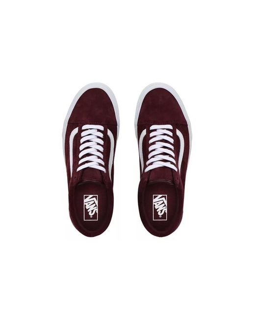 Vans Brown Pig Suede Old Skool for men