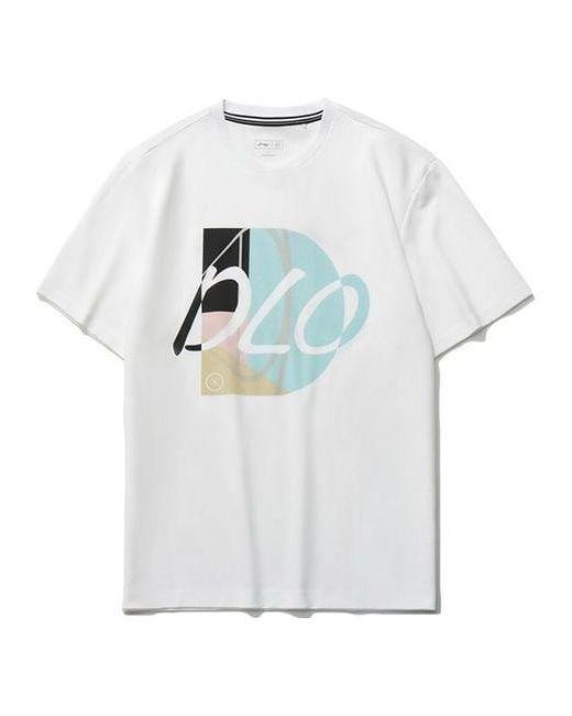 Li-ning Blue Way Of Wade Dlo Graphic T-Shirt for men