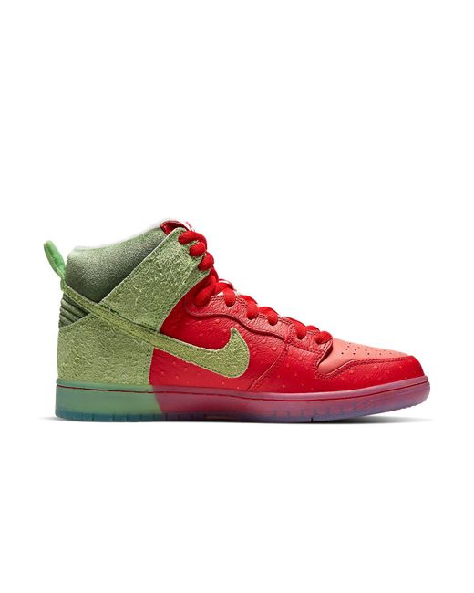 Nike Red Sb Dunk High 'Strawberry Cough' for men