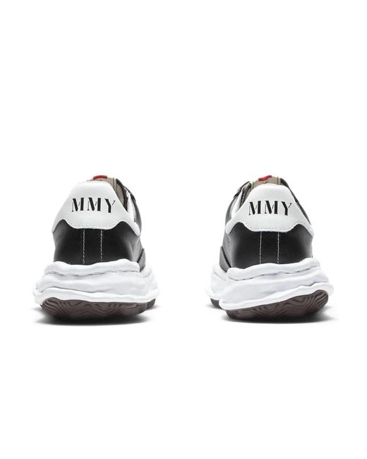 Maison Mihara Yasuhiro Black Blakey Og Sole Canvas Low-Top Sneaker for men