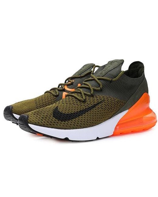Nike Black Air Max 270 Flyknit Shoes for men